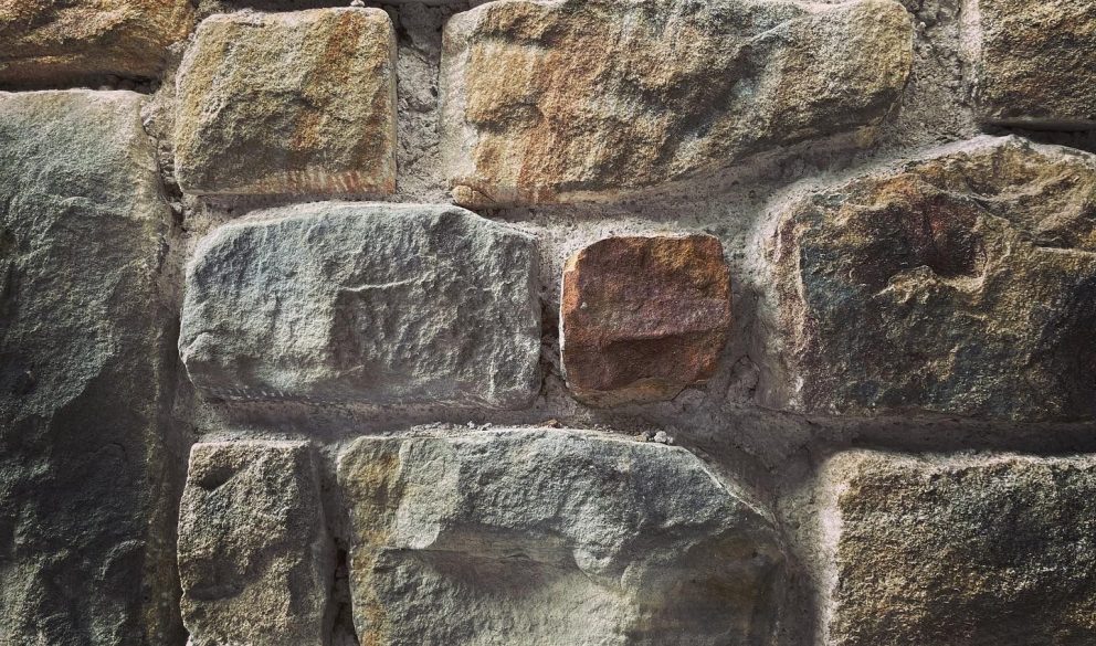 Lime Mortar stone wall